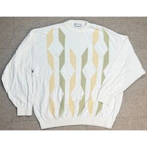 St. Croix Shop Men's Vtg Made In USA‎ Long Sleeve Sweater Size XL